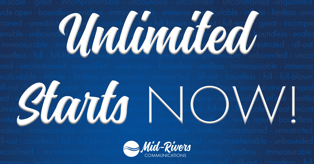 Unlimited Starts NOW!